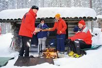 Le long de la fronti�re russe