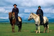 La chevauch�e de l'Orkhon