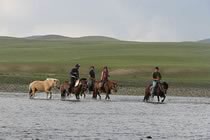 L'Orkhon � cheval