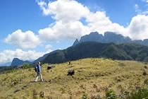 Ile de la Réunion, montagnes de l'océan Indien Ile de la Réunion, montagnes de l'océan Indien