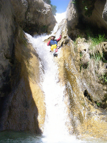 canyoning Río Verde