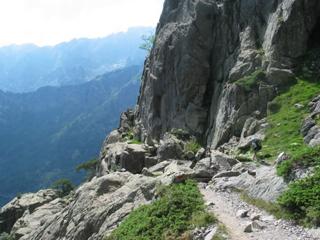 Descente vers le g�te