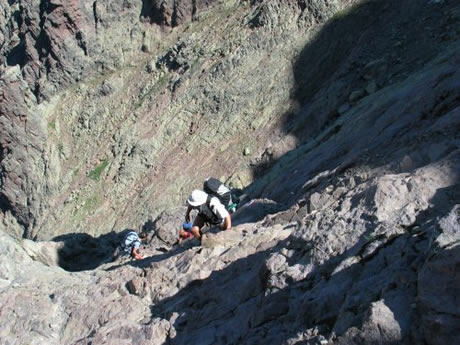 Remont�e du Cirque de la Solitude