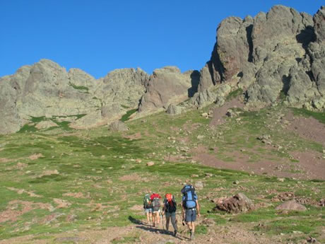 En route vers le Cirque de la Solitude