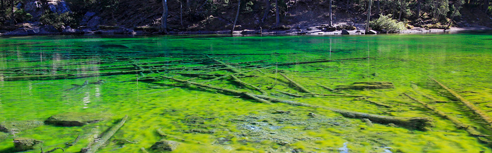 Lac Vert dans les Hautes-Alpes