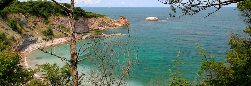 Randonn�e dans le domaine d'Abbadia au Pays Basque
