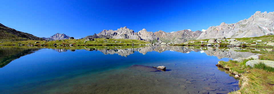 Randonn�e au lac Laramon et au lac du Serpent dans les Alpes