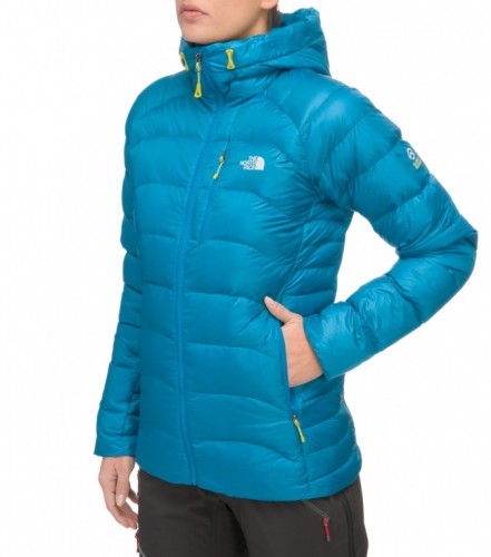north face doudoune bleu