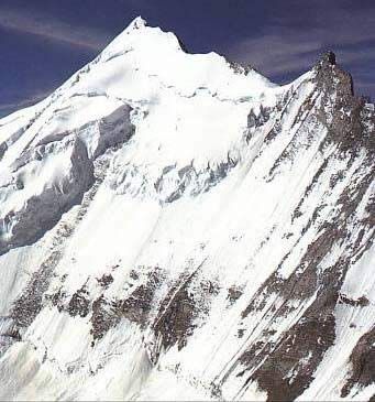 Randonn&eacute;e et trekking : Le Weisshorn depuis le Bishorn