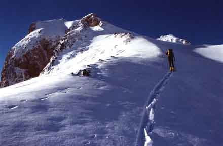 Randonn&eacute;e et trekking : Arriv�e au Saoubiste