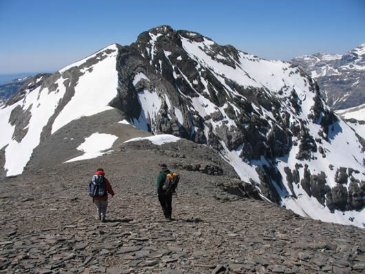 Randonn&eacute;e et trekking : Travers� des cr�tes de Troumouse