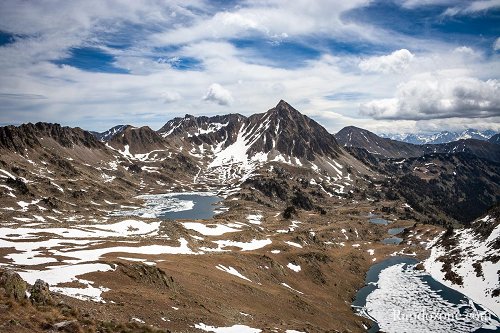 Randonn&eacute;e et trekking : Lac de Bastan ou de Port-Bielh depuis la Hourquette N�re