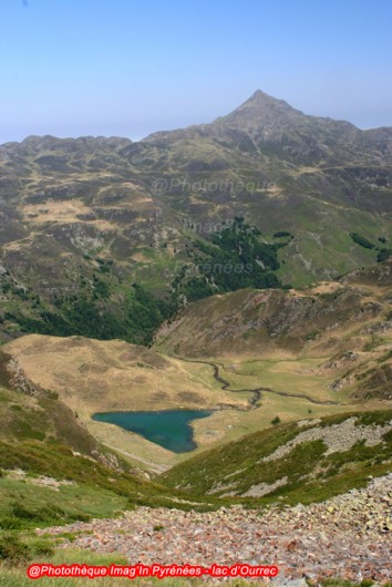 Randonn&eacute;e et trekking : lac d'Ourrec