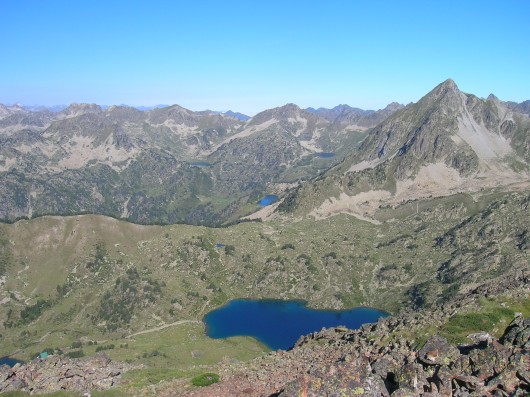 Randonn&eacute;e et trekking : Lac sup�rieur de Bastan