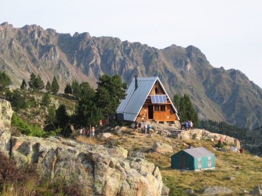Randonn&eacute;e et trekking : refuge de campana de cloutou