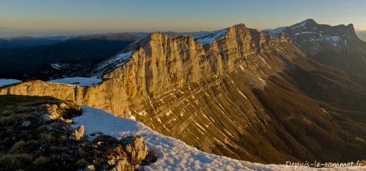 Randonn&eacute;e et trekking : Depuis le Rocher du Playnet