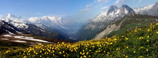 Randonn&eacute;e et trekking : Au col de Balme 