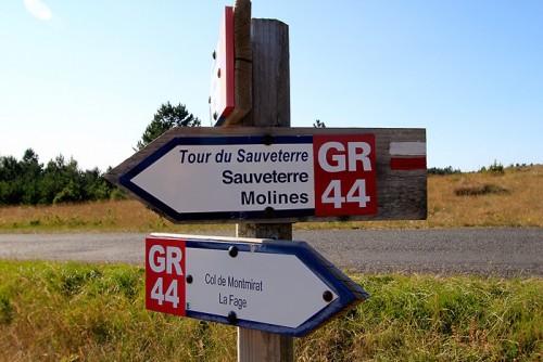 Randonn&eacute;e et trekking : Sentier de Grande Randonn�e GR 44
