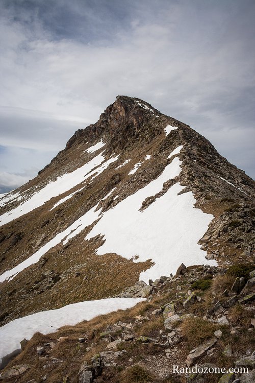 Pic d'Aygues Cluses depuis la Hourquette N&egrave;re