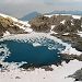 Lacs bleus depuis le glacier de Maniportet