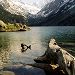 Lac de Gaube au printemps