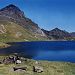 Pic de la G�la depuis le lac de Barroude. Et� 2001.
