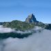 
Pic du Midi d'Ossau depuis la station de d�part du train d'Artouste