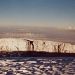 un glacier au sommet du kilimandjaro