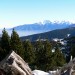 Le Canigou depuis les pistes de la Llose