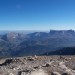 Vue du sommet sur le plateau de Bure