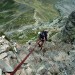 Ossau, descente en rappel
