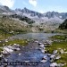 Vue sur le grand pic de Belledonne