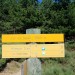 Panneau au col du Sapet � 1080 m�tres d'altitude