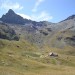 Lac et refuge de la Blanche ,au pied de la T�te des Toillies ( 3175 m)