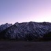 Coucher de soleil depuis le Col du Galibier
