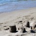 Plage de Portiragnes et ses chateaux de sable