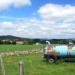 Lors de la randonn�e � la Cascade du D�roc, sur le Plateau de l'Aubrac.