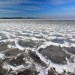 L'eau du lac d'Hourtin a gel� du c�t� de Maubuisson