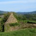 Ruine sur le chemin allant � Espalion, � droite, dans la vall�e du Lot