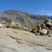 Cairn sur la mont�e au lac Palluel