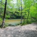 Belle plage dans le cirque de Navacelles