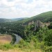 Saint Cirq Lapopie vue d'en bas
