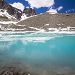 Grand lac de l'Oule dans les Alpes