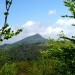 Vue sur l'Atxuria depuis de col de Lizarrieta