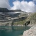 Lac du Portillon, glacier seuil de La Baque