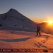 coucher de soleil � l'Anayet