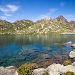Lac et refuge de la Gl�re dans les Pyr�n�es