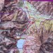 Carte du Massif des Ecrins La Danch�re pour arriver au Lac du Lauvitel
