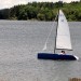 Voile au lac de Pareloup