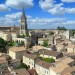 Saint-Emilion depuis le pied du donjon